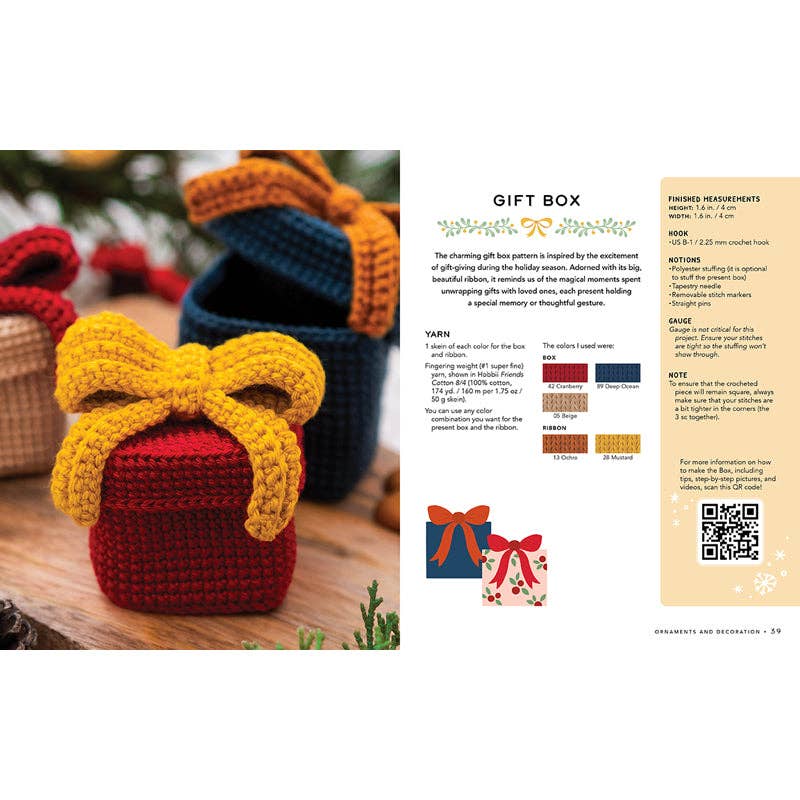 Crochet Amigurumi for the Holidays by Bianca Santos