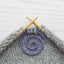Colorful Spiral Cable Needle
