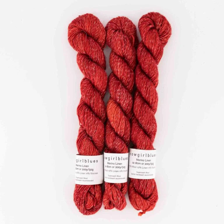 Merino Linen Fingering Weight by cowgirlblues