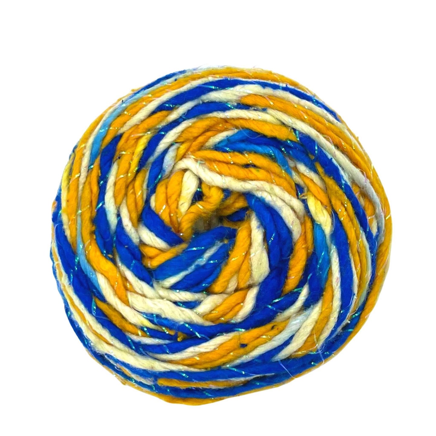 Sparkle Silk Roving Worsted Weight Silk Yarn
