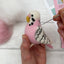 Pink Budgie Needle Felting Kit