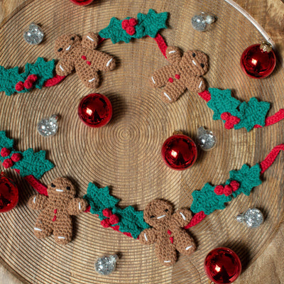 DIY Crochet Kit Christmas Garland