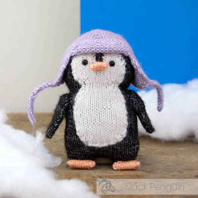 Jack Penguin Knitting Kit