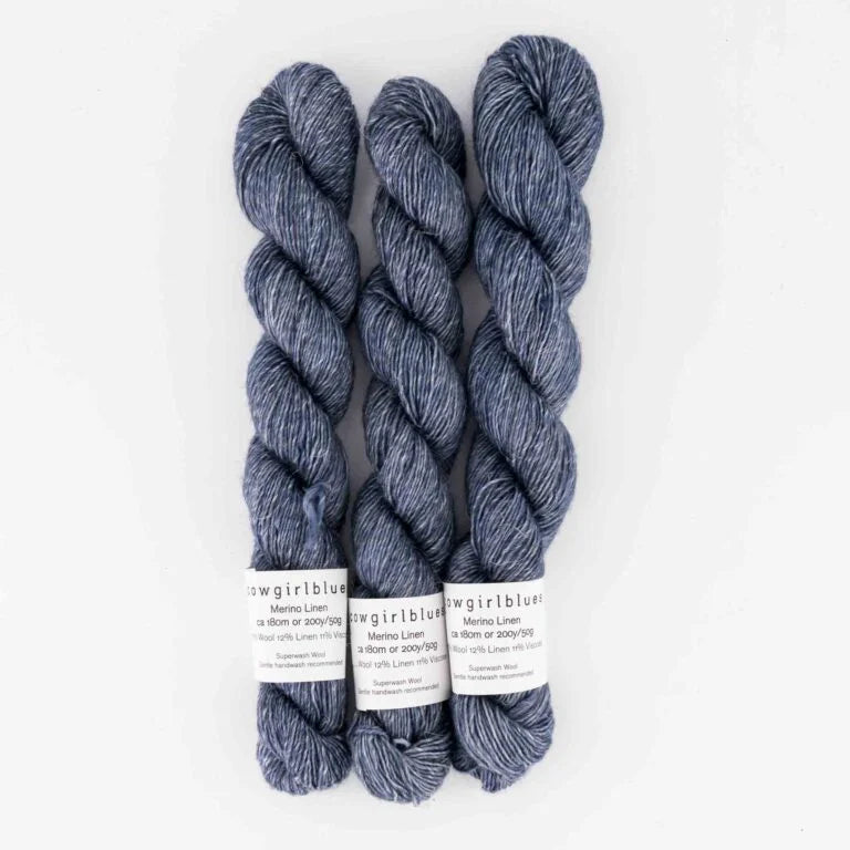 Merino Linen Fingering Weight by cowgirlblues