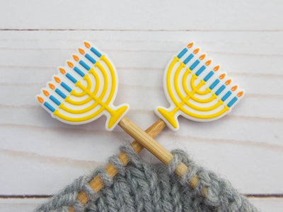 Menorah | Stitch Stoppers Point Protectors Knitting