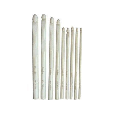 ChiaoGoo - Natural Bamboo - 6" Crochet Hook