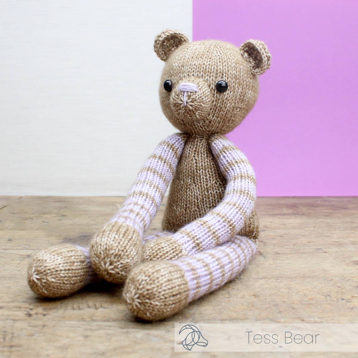 Tess Bear Knitting Kit
