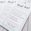 Set of 10, 25 or 50 Knit Stockinette Stitch Instruction Tags