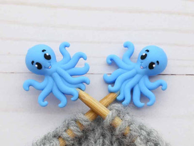 Blue Octopus Stitch Stoppers
