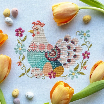 I'm No Spring Chicken Cross-Stitch Kit