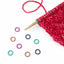 Simple Ring Stitch Markers - Rainbow