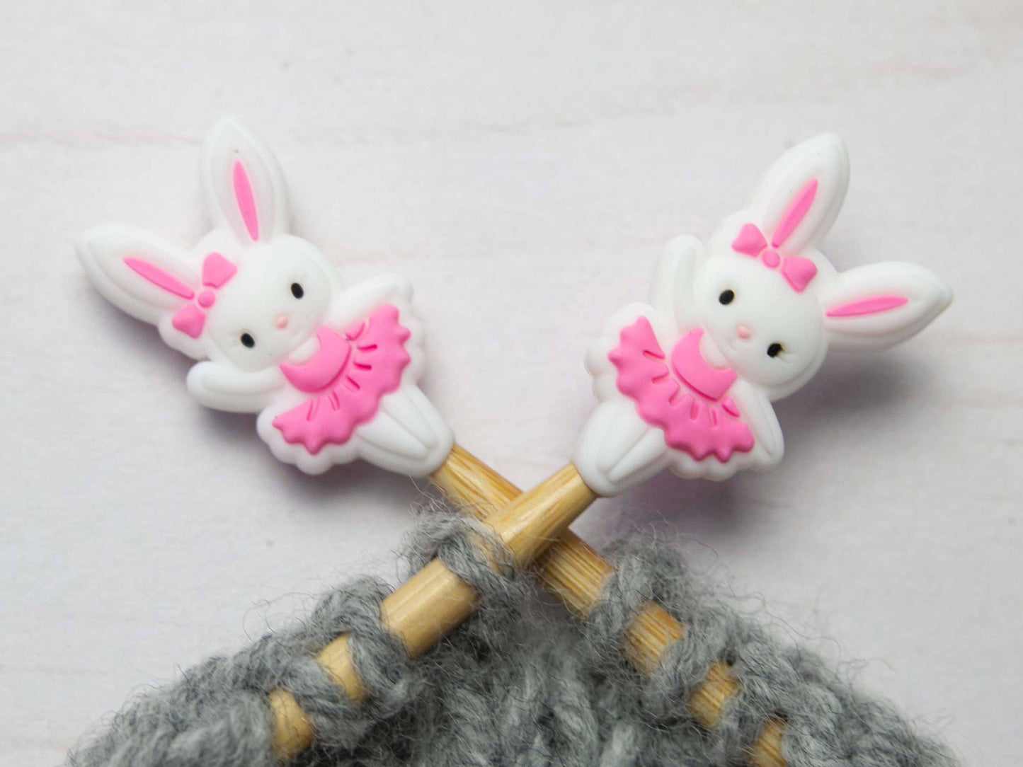 Ballerina Bunny | Stitch Stoppers Knitting Notions