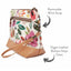 Spring Floral Mini Trini Bag