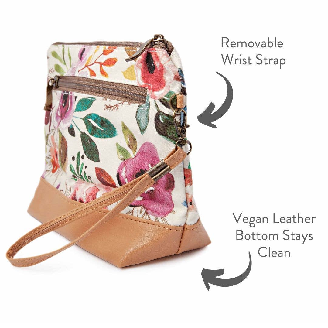 Spring Floral Mini Trini Bag