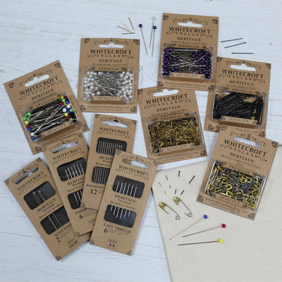 Heritage Yarn Darner Needles - Sizes 14 /18 - 10 wallets