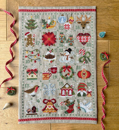 Feeling Festive Advent - Printed Cross-Stitch Pattern