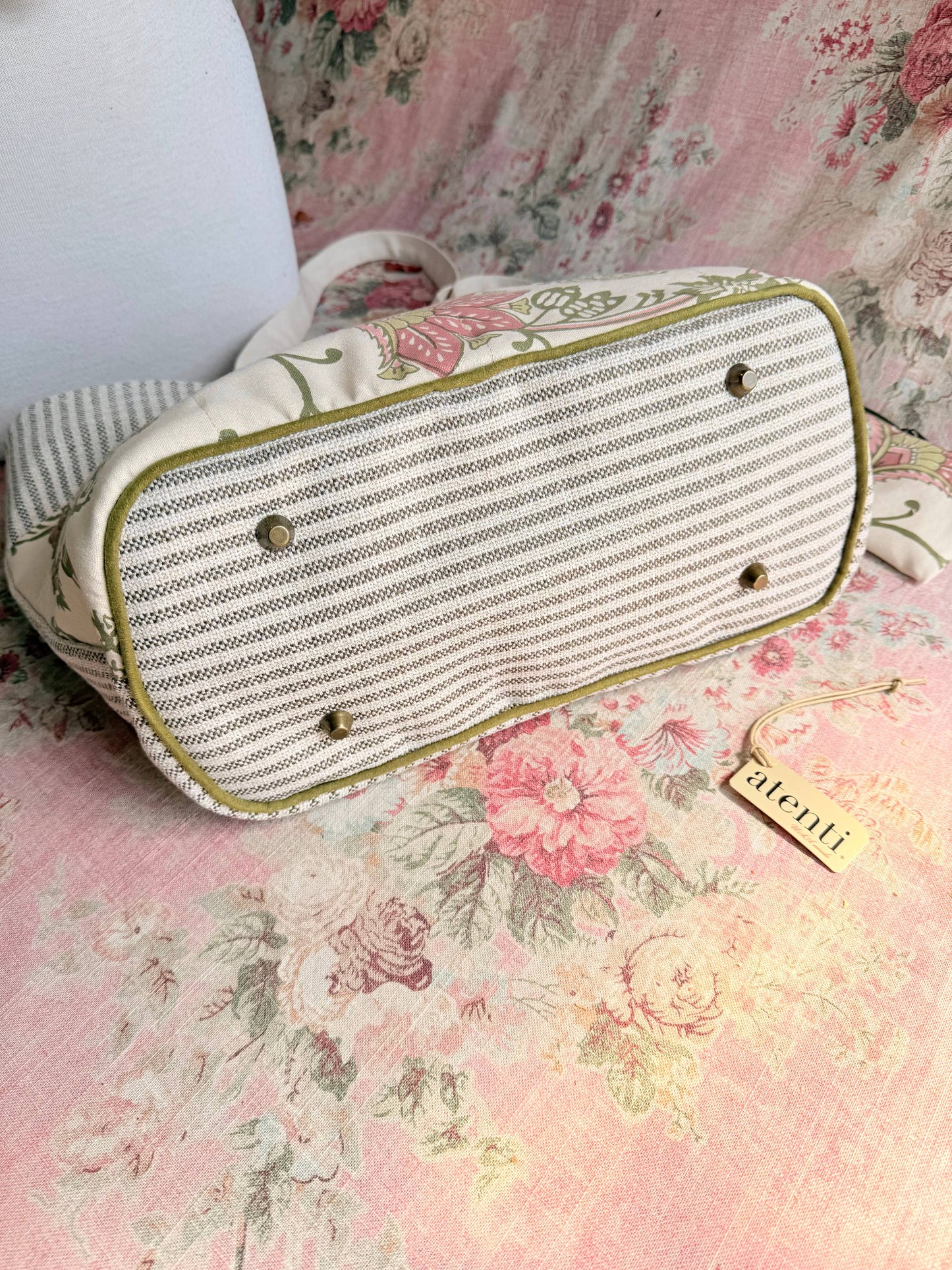 The Rosalie Project Tote-Lg, Needle Arts/Craft Carryall, USA Handmade