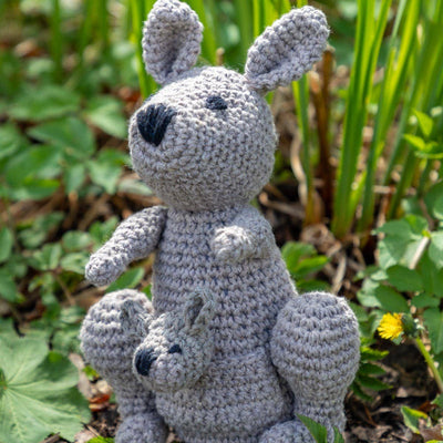 DIY Crochet Kit Kangaroo Kayleigh