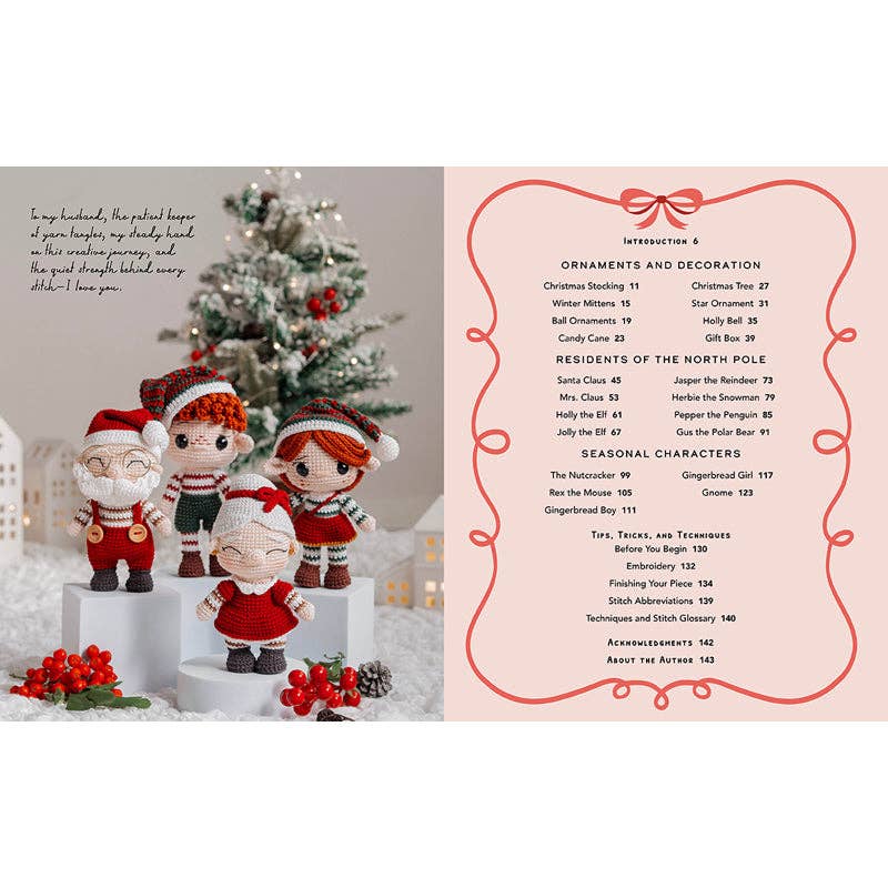 Crochet Amigurumi for the Holidays by Bianca Santos