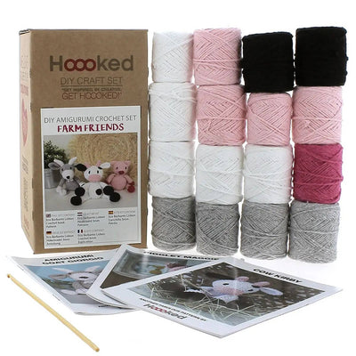 DIY Crochet Kit Farm Friends