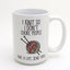 "I Knit So I Don't Choke People" Ceramic 15oz Mug
