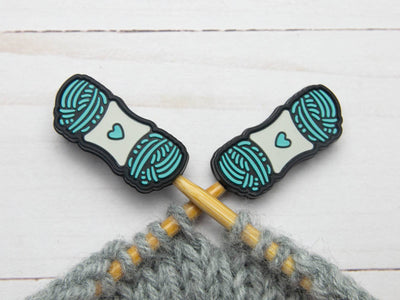 Turquoise Yarn Skein | Stitch Stoppers