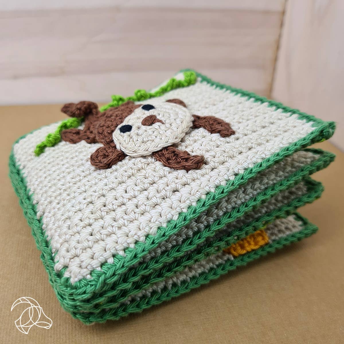 DIY Crochet Kit - Soft Book "Jungle"