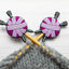 Pink Yarn Ball Stitch Stoppers
