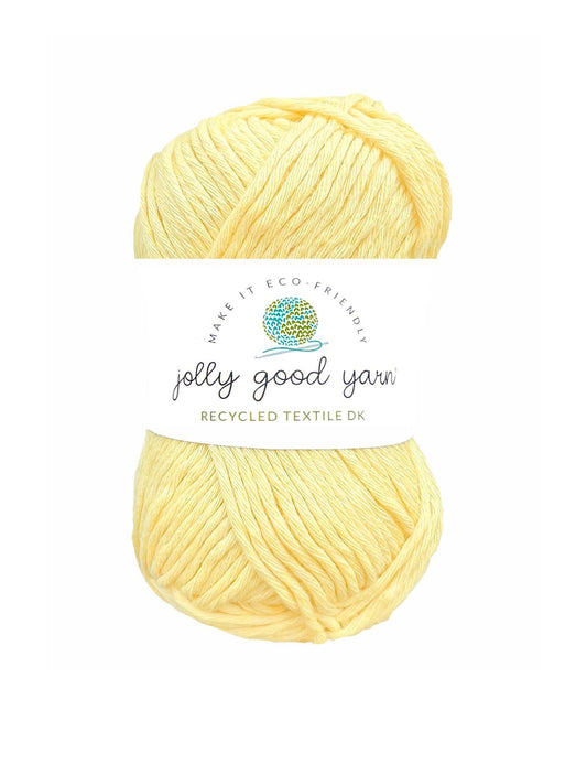 Butterleigh Yellow DK Recycled Yarn by Jolly Good Yarn (85m)