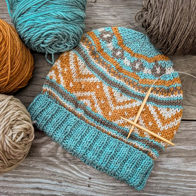 2026 SoCal Fiber Fair:  Tradition with a Twist Beanie Kit