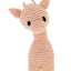 DIY Crochet Kit Giraffe Ziggy Eco Barbante Apricot