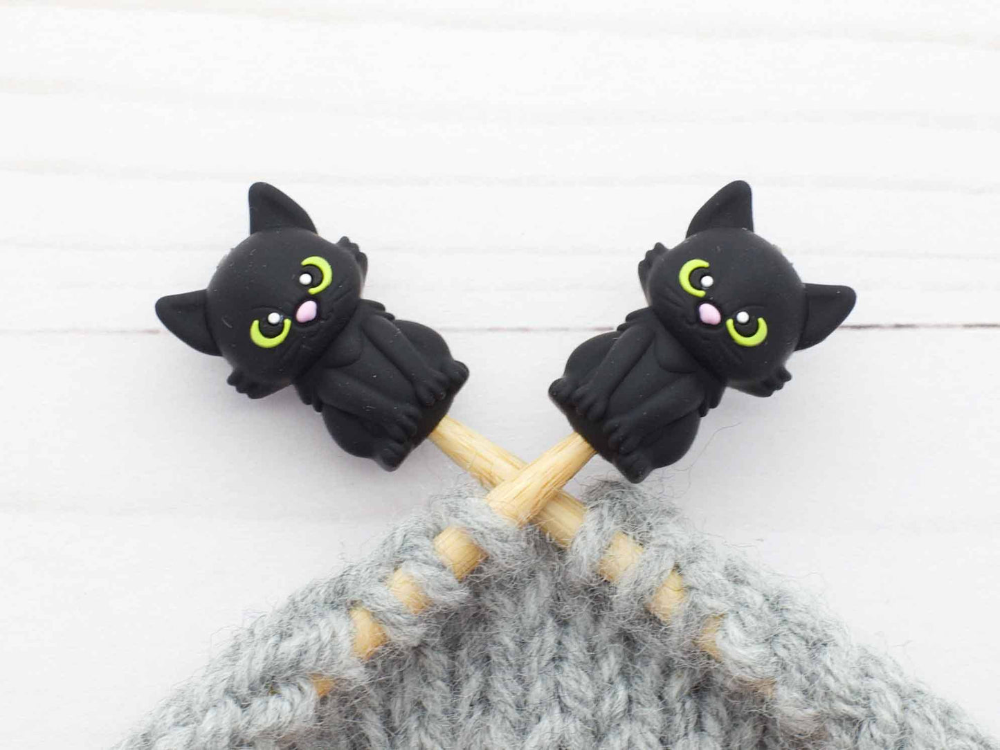 Little Black Cat Stitch Stoppers