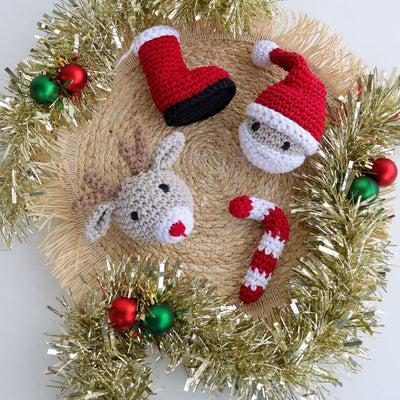 DIY Crochet Kit Christmas Ornaments