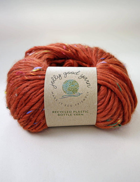 Modbury Red recycled plastic yarn (100g)