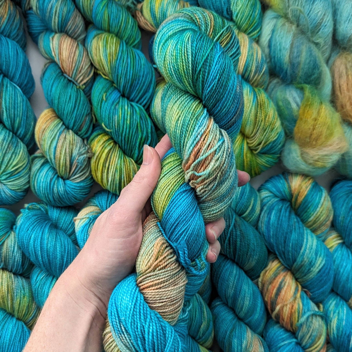 Tess, Hand Dyed Yarn