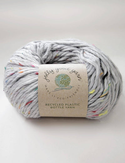 Torquay Grey recycled plastic yarn  (100g)