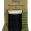 Darnn Polyester Sewing Thread Black, Thread in Black