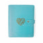 Teal Heart Project Journal Planner for Knitters & Crocheters