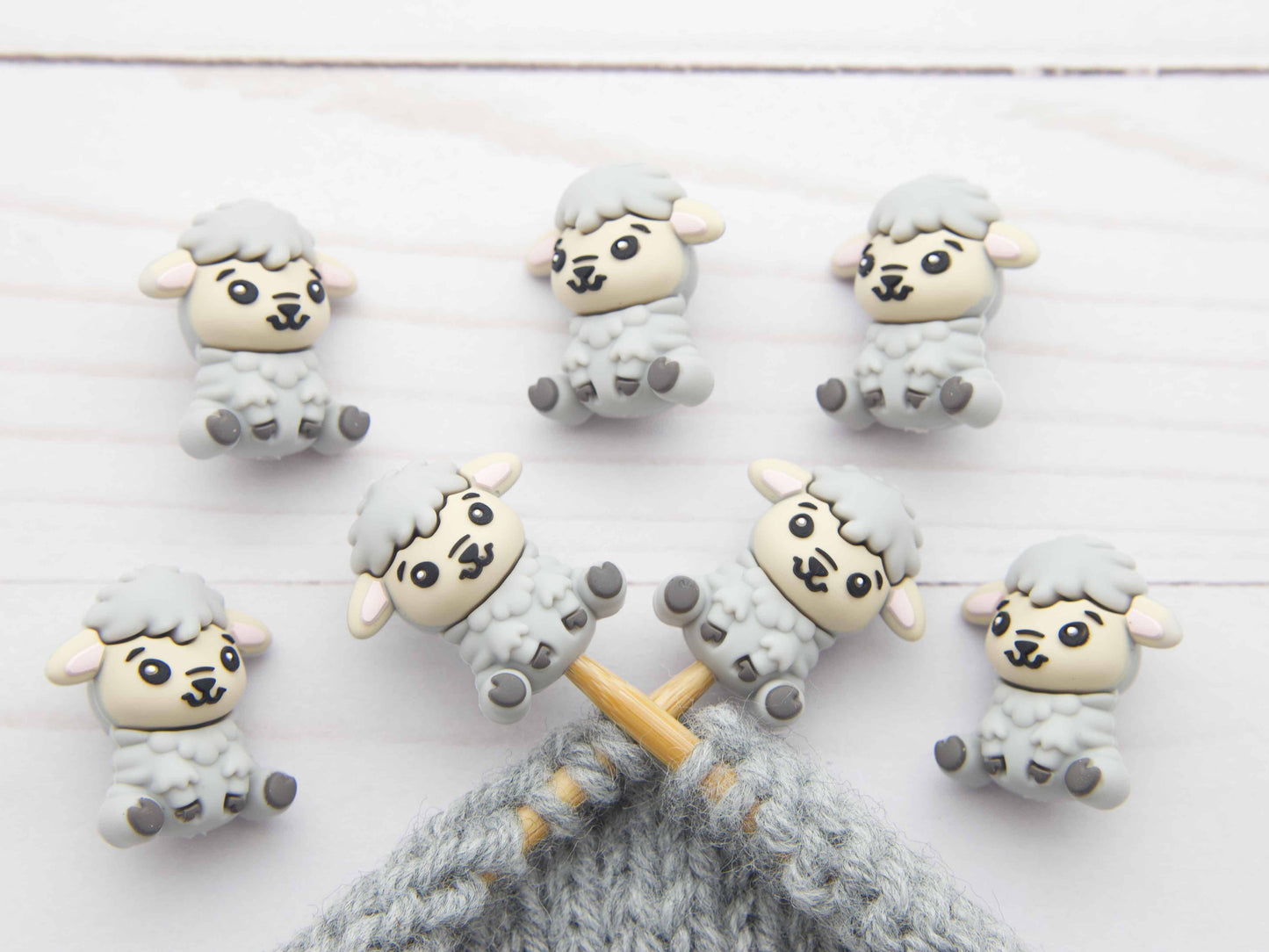 Little Grey Sheep | Stitch Stoppers