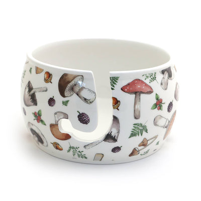 Mushroom Yarn Bowl