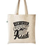 Certified Crochet & Â Knit Addict Recycled Canvas Tote Bag