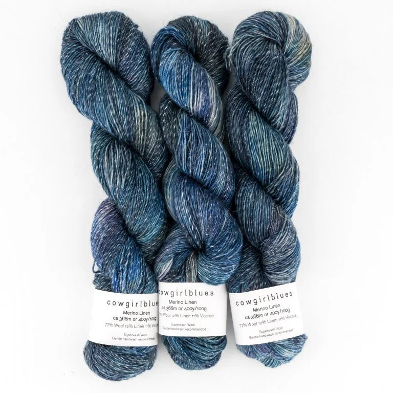 Merino Linen Fingering Weight by cowgirlblues