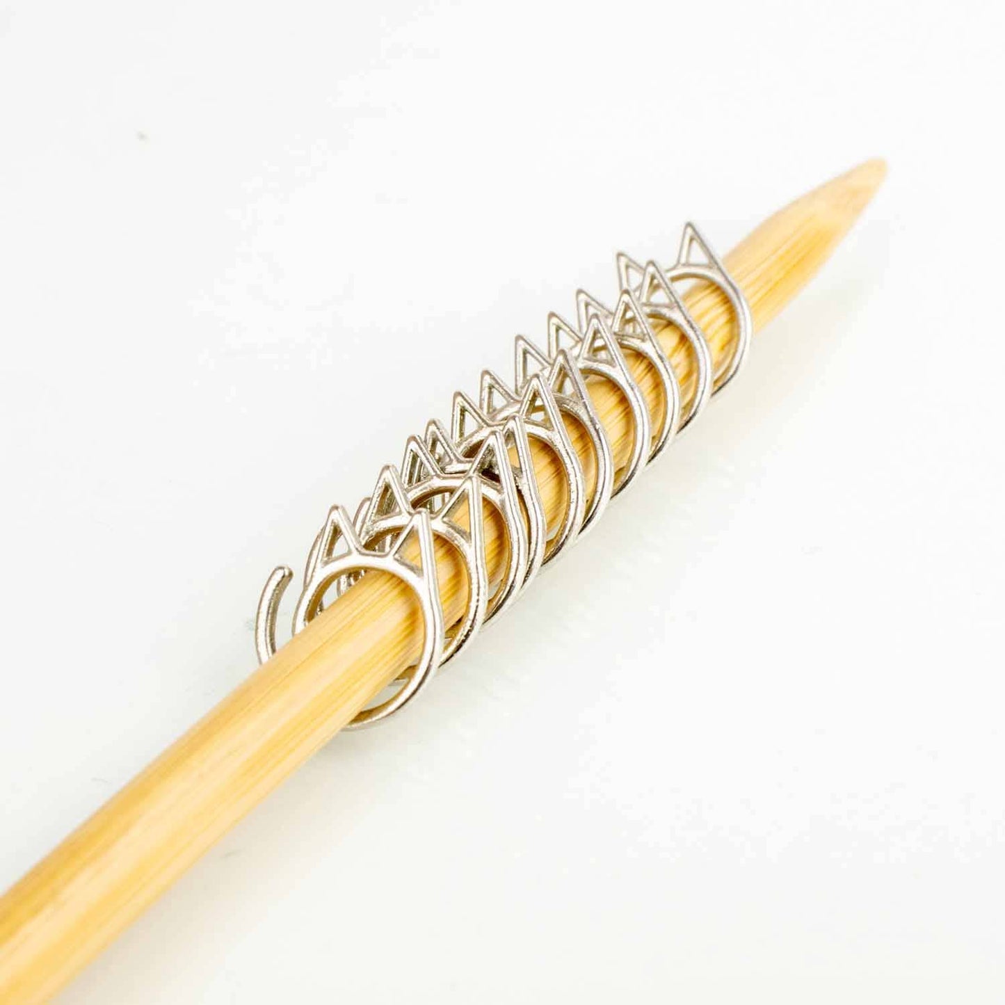 Gold Cat Stitch Markers