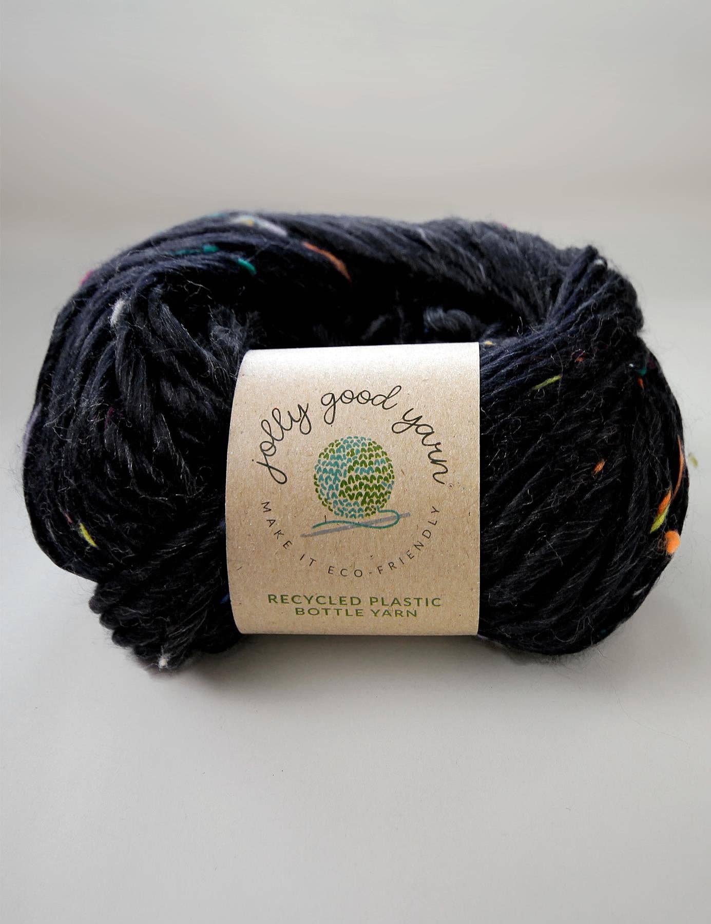 Barbrook Navy recycled plastic yarn (100g)