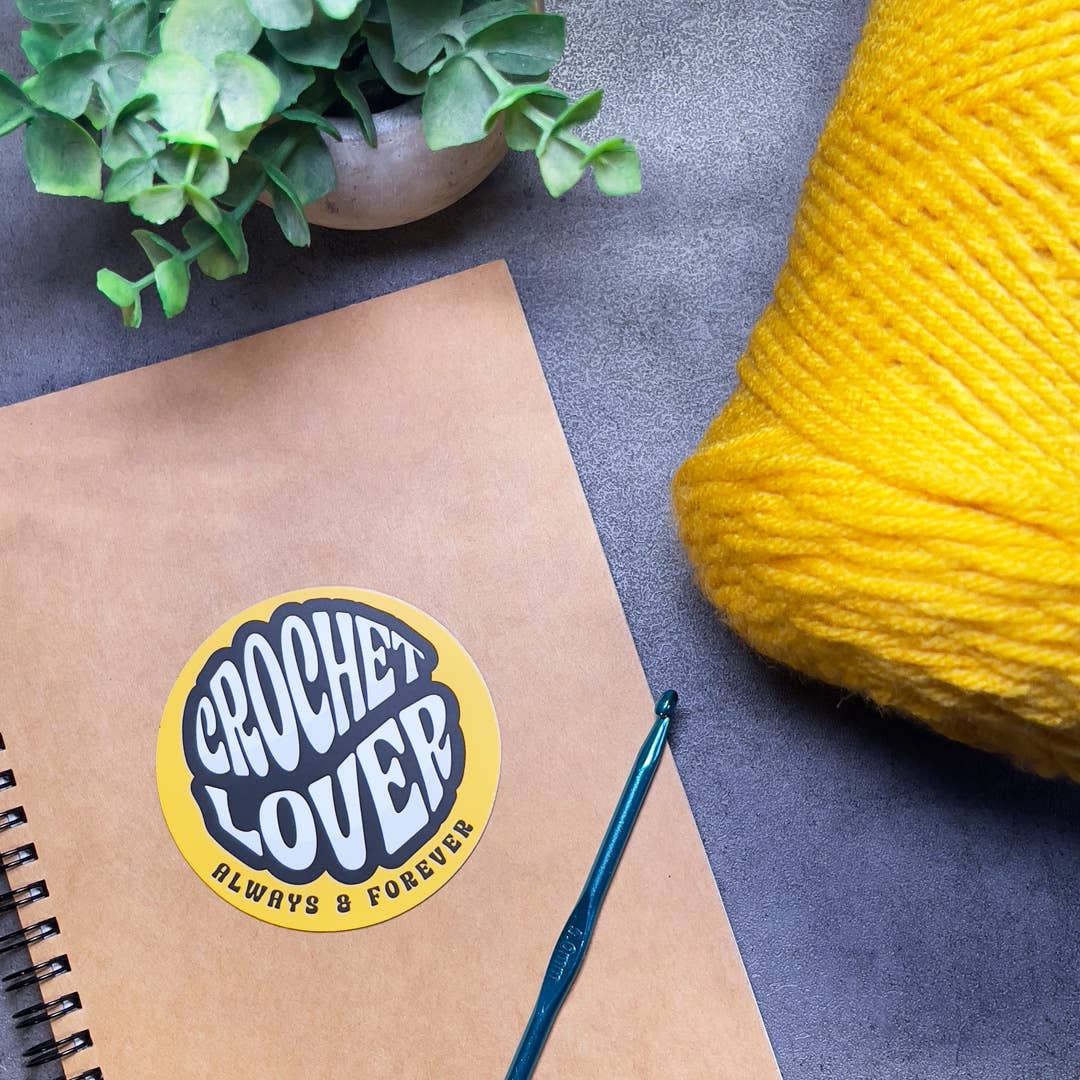 Crochet and Knit Lover Stickers