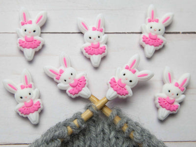 Ballerina Bunny | Stitch Stoppers Knitting Notions