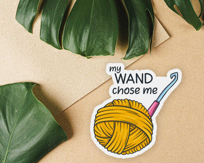 My Wand Chose Me Sticker