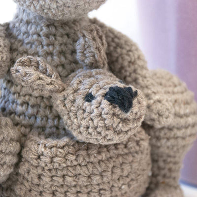 DIY Crochet Kit Kangaroo Kayleigh