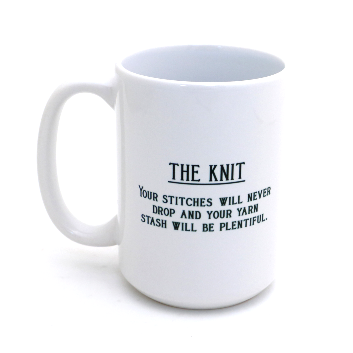 The Knit Tarot Card 15oz Mug