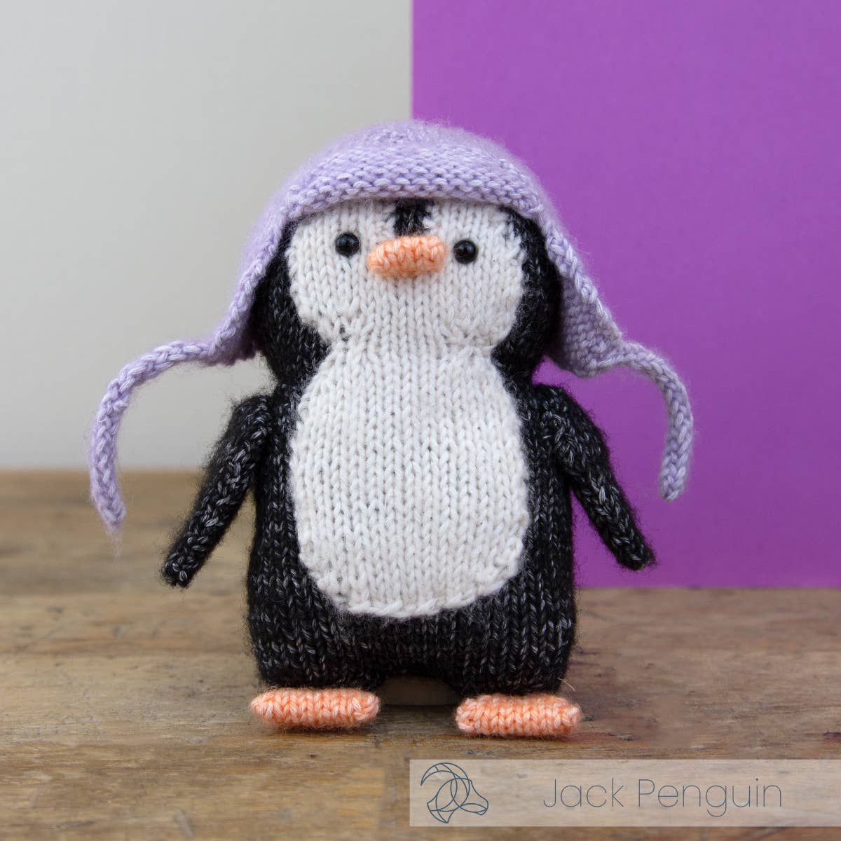 Jack Penguin Knitting Kit